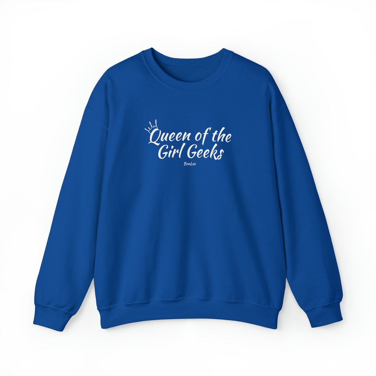 Queen of the Girl Geeks Crewneck Sweatshirt