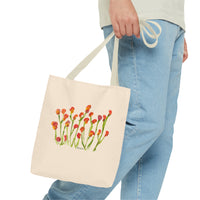 Whimsical Garden Tote Bag Little Blooms