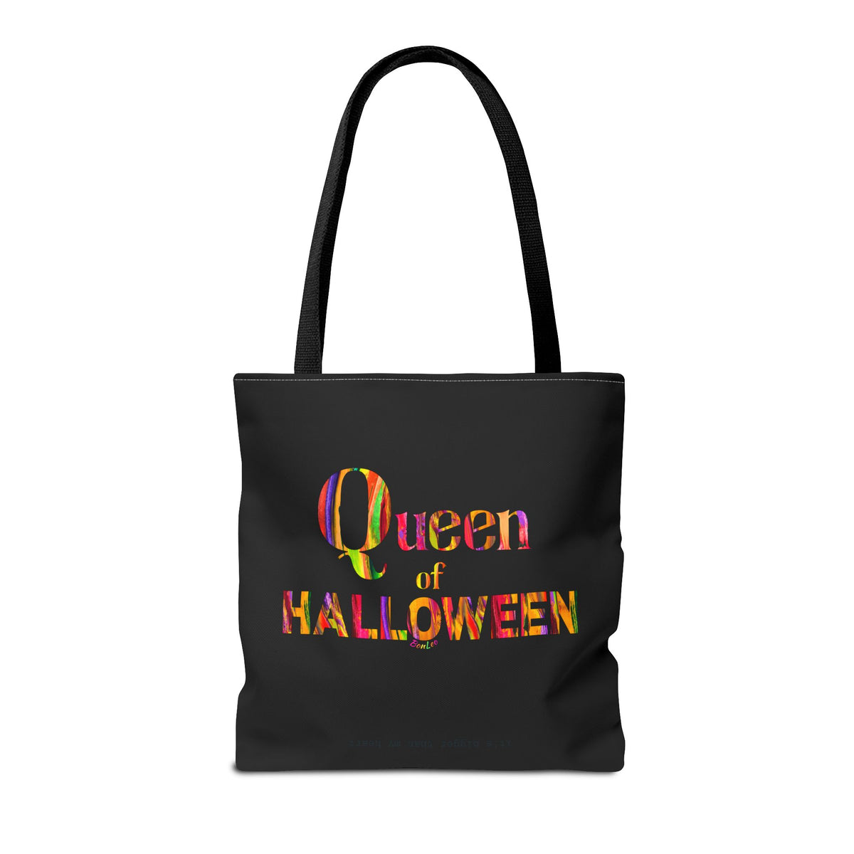 Queen of Halloween Black Tote by BonLeo