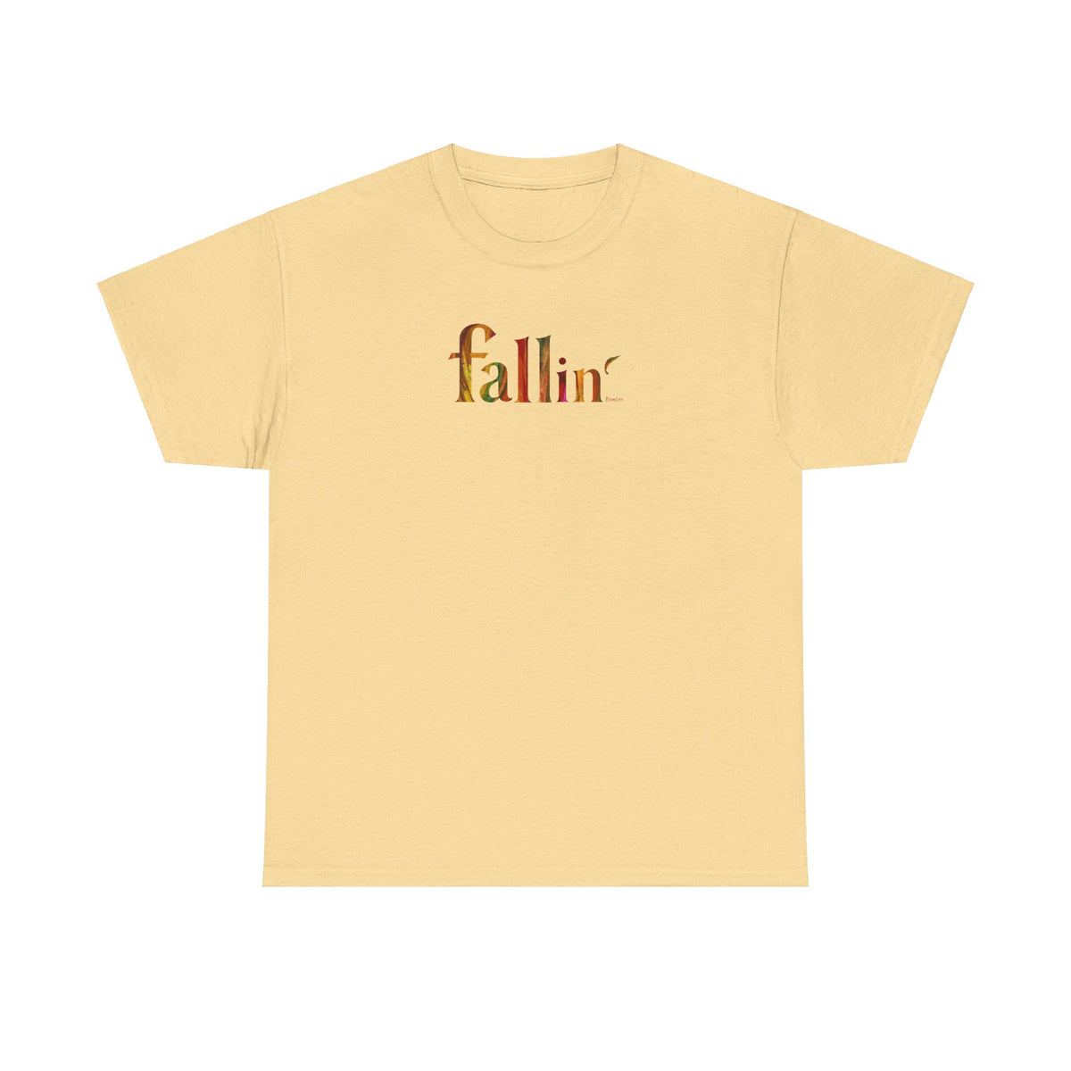 Fall Fallin' Painted Unisex Heavy Cotton Tee