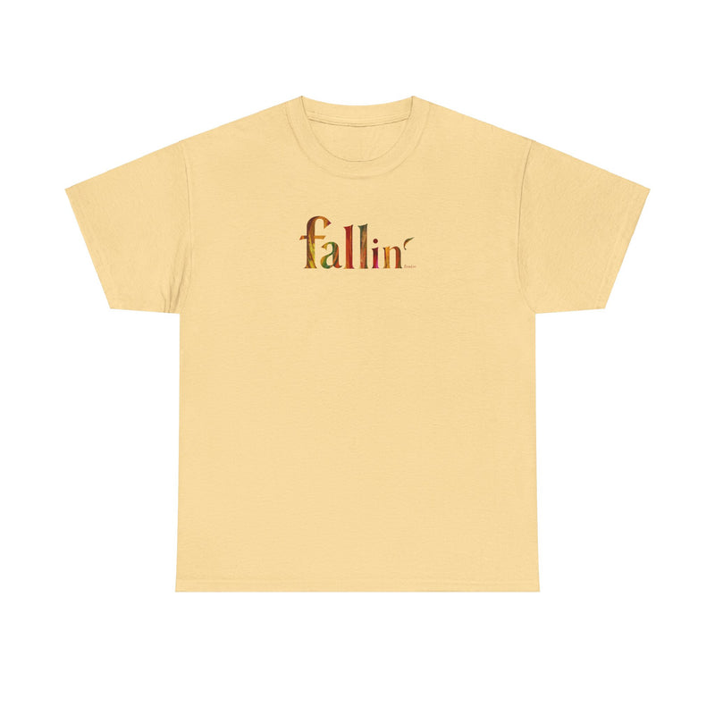 Fall Fallin' Painted Unisex Heavy Cotton Tee