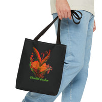 Halloween Ghoulish Garden Bag in Orange by Bonnie Diczhazy