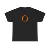 Solar Eclipse Ring Of Fire Unisex Heavy Cotton Tee