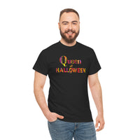 Queen of Halloween Black Unisex Tee by BonLeo - Heavy Cotton