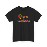 Queen of Halloween Black Unisex Tee by BonLeo - Heavy Cotton