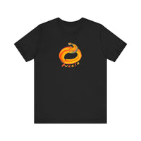 Halloween Punkin Black Painted Tee by BonLeo - Soft Cotton