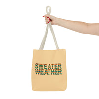 Sweater Weather Tote Bag For Fall