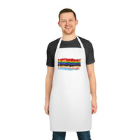 Pride Flag Apron in LGBTQIA+ Rainbow