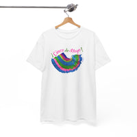 Cinco de Mayo Unisex Heavy Cotton Tee in Pink and Blue