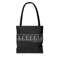 Tedd Burr Tee: A Face From Uranus Polyester Tote Bag