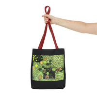 Waterlilies at The Getty Villa, Photograph by Lenny Pinna Tote Bag