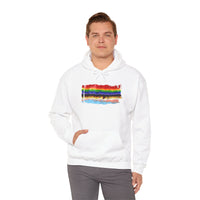 Pride Flag 2024 Unisex Heavy Blend™ Hooded Sweatshirt