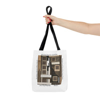 Jazz City Rhapsody Designed by Lenny Pinna Tote Bag in White