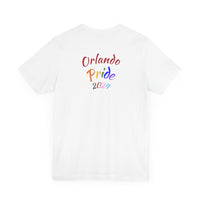 Orlando Pride Flag 2024 Unisex Jersey Short Sleeve Tee