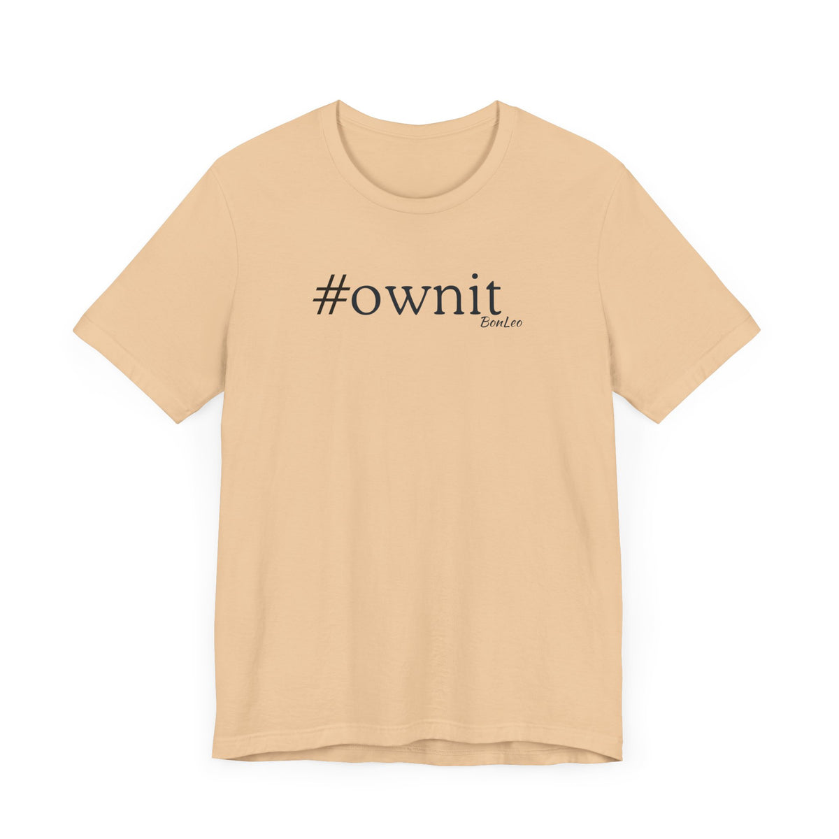 #ownit Unisex Jersey Short Sleeve Tee in Sand