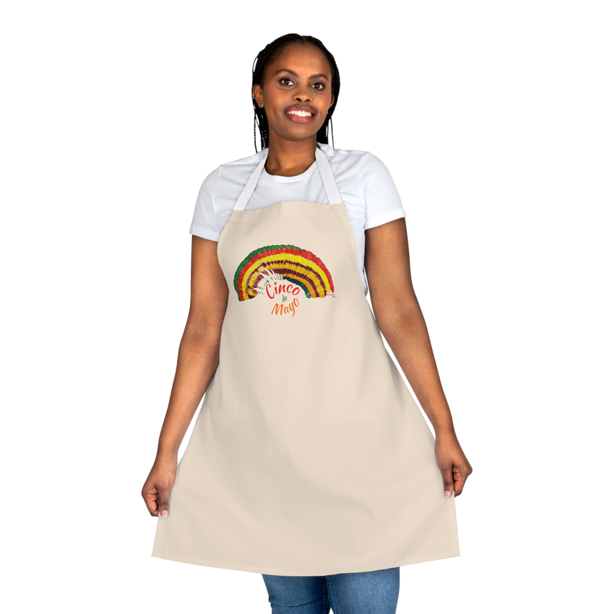 Cinco de Mayo Apron in Traditional Colors