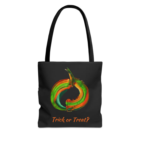 Halloween Pumpkin Trick or Treat Bag by Lenny Pinna