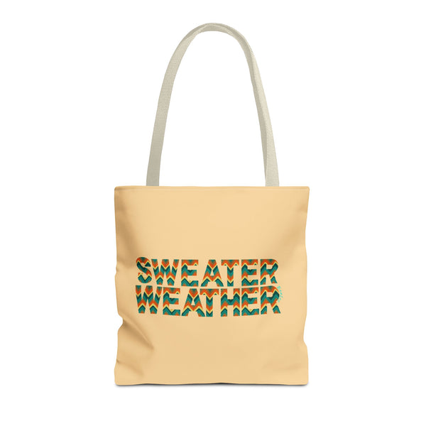 Sweater Weather Tote Bag For Fall