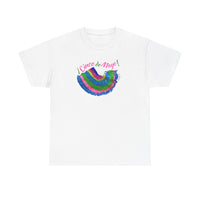 Cinco de Mayo Unisex Heavy Cotton Tee in Pink and Blue