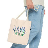 Whimsical Garden Tote Bag Blue Bells