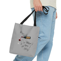 Que Syrah, Syrah Polyester Tote Bag