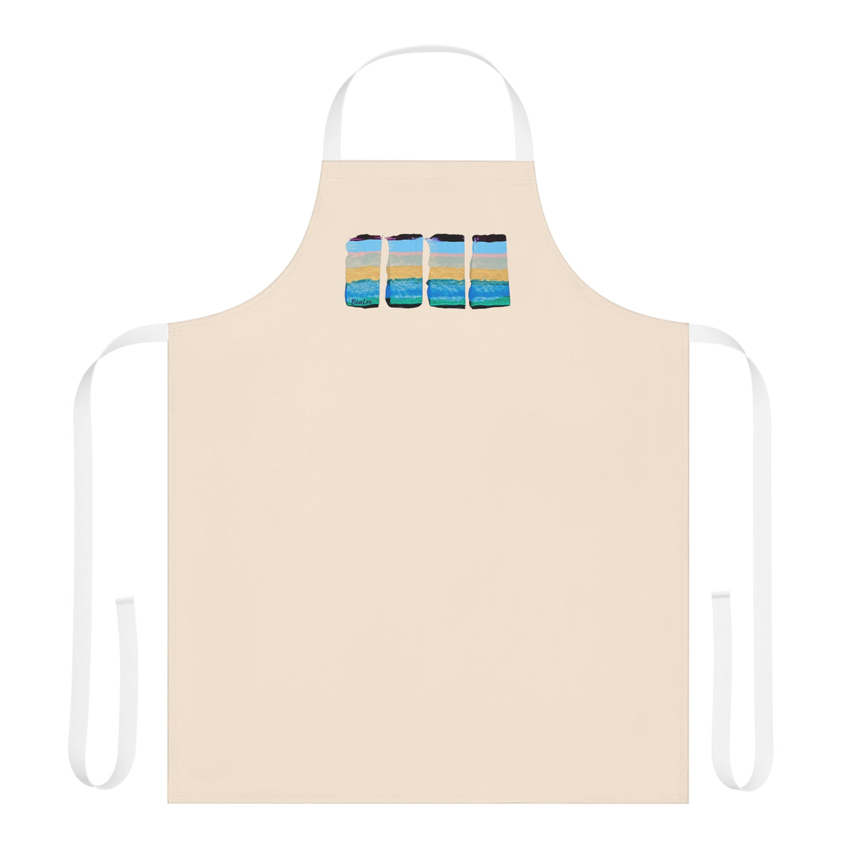 Ocean In Motion Summer Apron in Blues