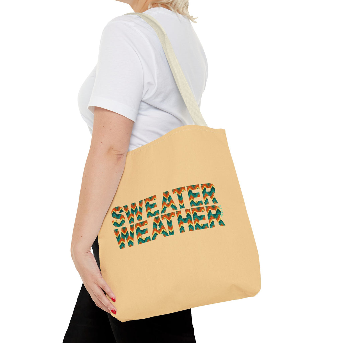 Sweater Weather Tote Bag For Fall