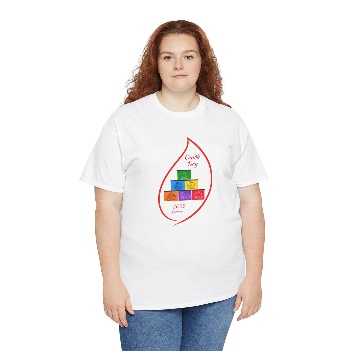 Candle Day 2025 Tee Shirt by BonLeo