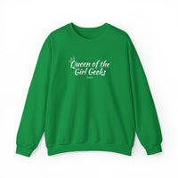 Queen of the Girl Geeks Crewneck Sweatshirt