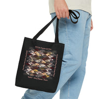 “Sakura” Cherry Blossoms Quilt Design Tote Bag