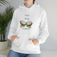 Fresh Young Coconut Hoodie in White