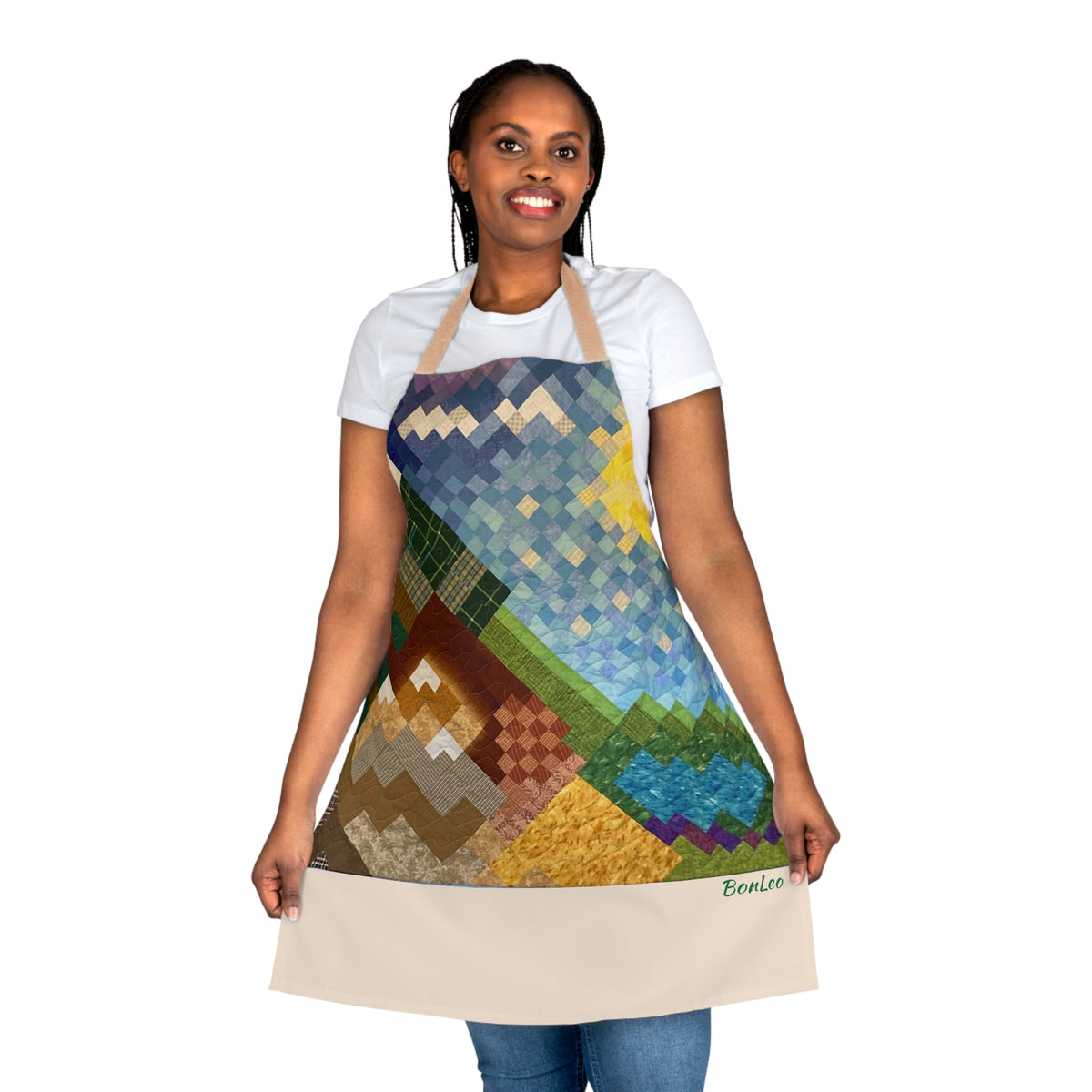 Alpine Mountain Quilt Apron