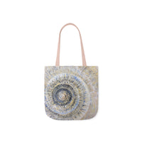 Starburst by Lenny Pinna, Original Acrylic With Palette Knife Polyester Canvas Tote Bag