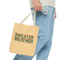 Sweater Weather Tote Bag For Fall