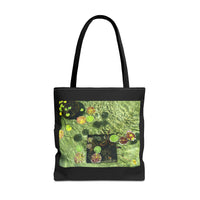 Waterlilies at The Getty Villa, Photograph by Lenny Pinna Tote Bag