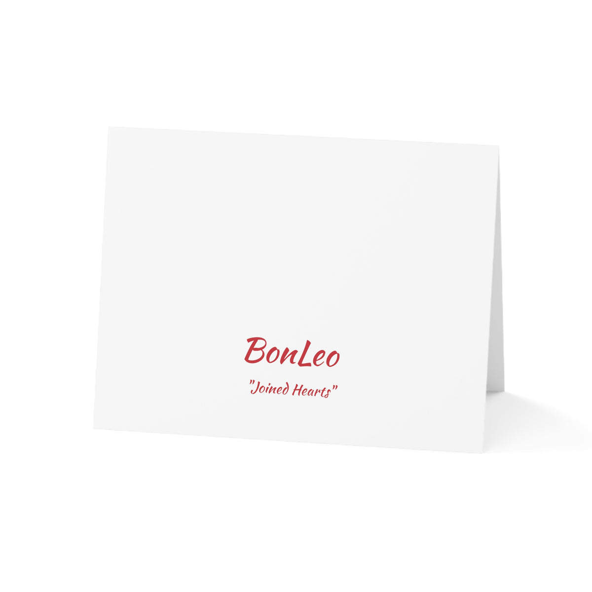 BonLeo Joined Hearts Greeting Cards (1, 10, 30, and 50pcs)