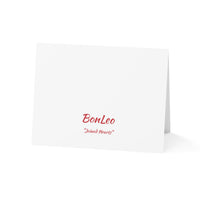 BonLeo Joined Hearts Greeting Cards (1, 10, 30, and 50pcs)