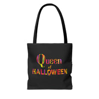 Queen of Halloween Black Tote by BonLeo