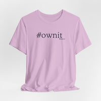 #ownit Unisex Jersey Short Sleeve Tee in Lavender