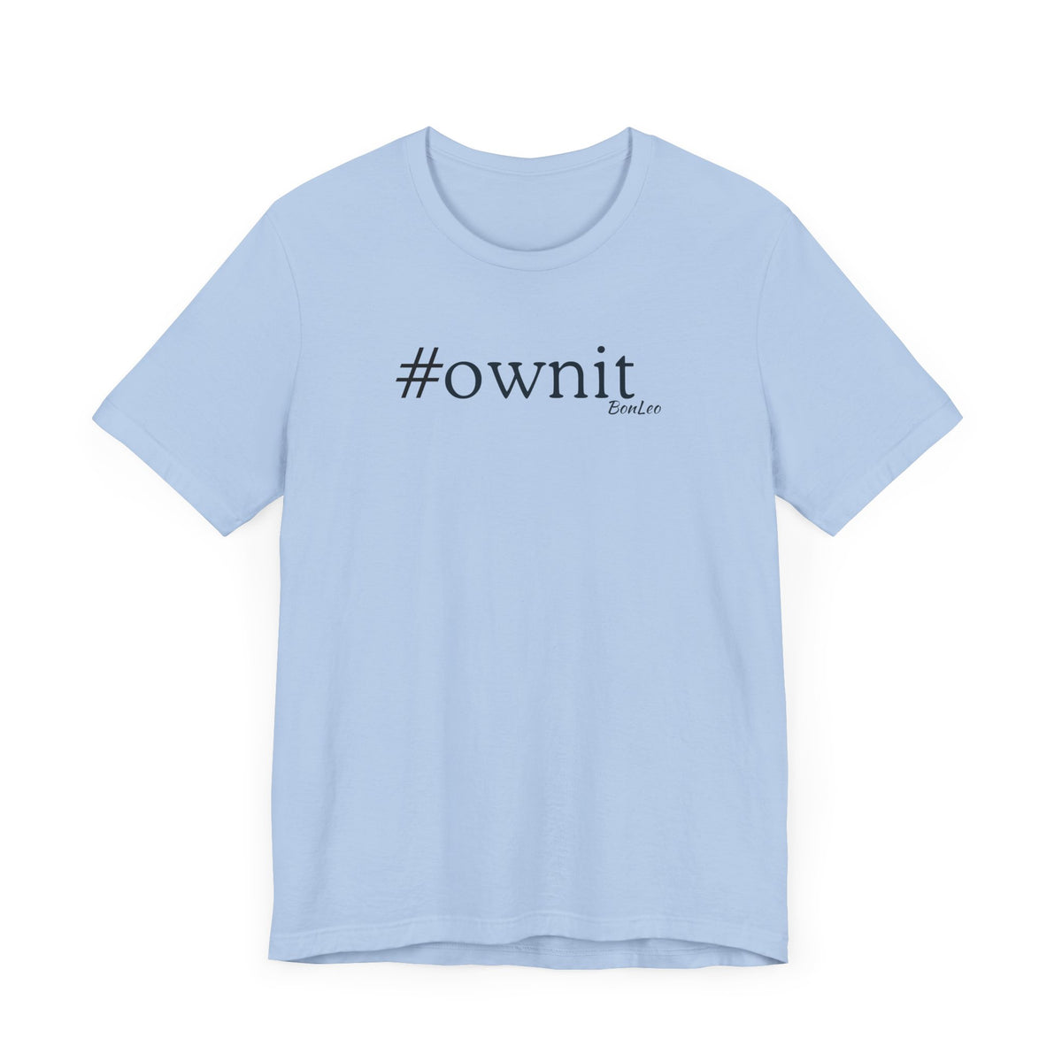 #ownit Unisex Jersey Short Sleeve Tee in Light Blue