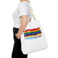 Pride Flag 2024 Tote - Select Your City On The Back!