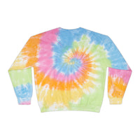 Queen of the Girl Geeks Unisex Tie-Dye Sweatshirt