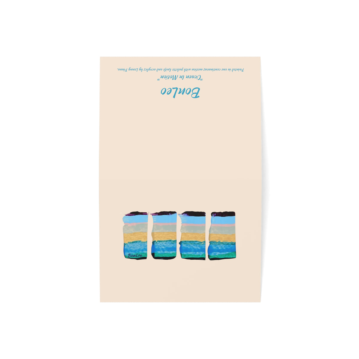 Ocean In Motion Greeting Cards (1, 10, 30, and 50pcs)