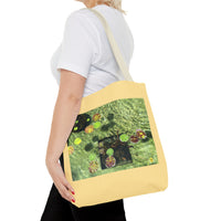 Waterlilies at The Getty Villa Summer , Photograph by Lenny Pinna Tote Bag