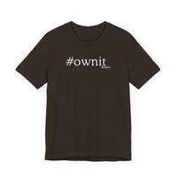 #ownit Unisex Jersey Short Sleeve Tee in Brown