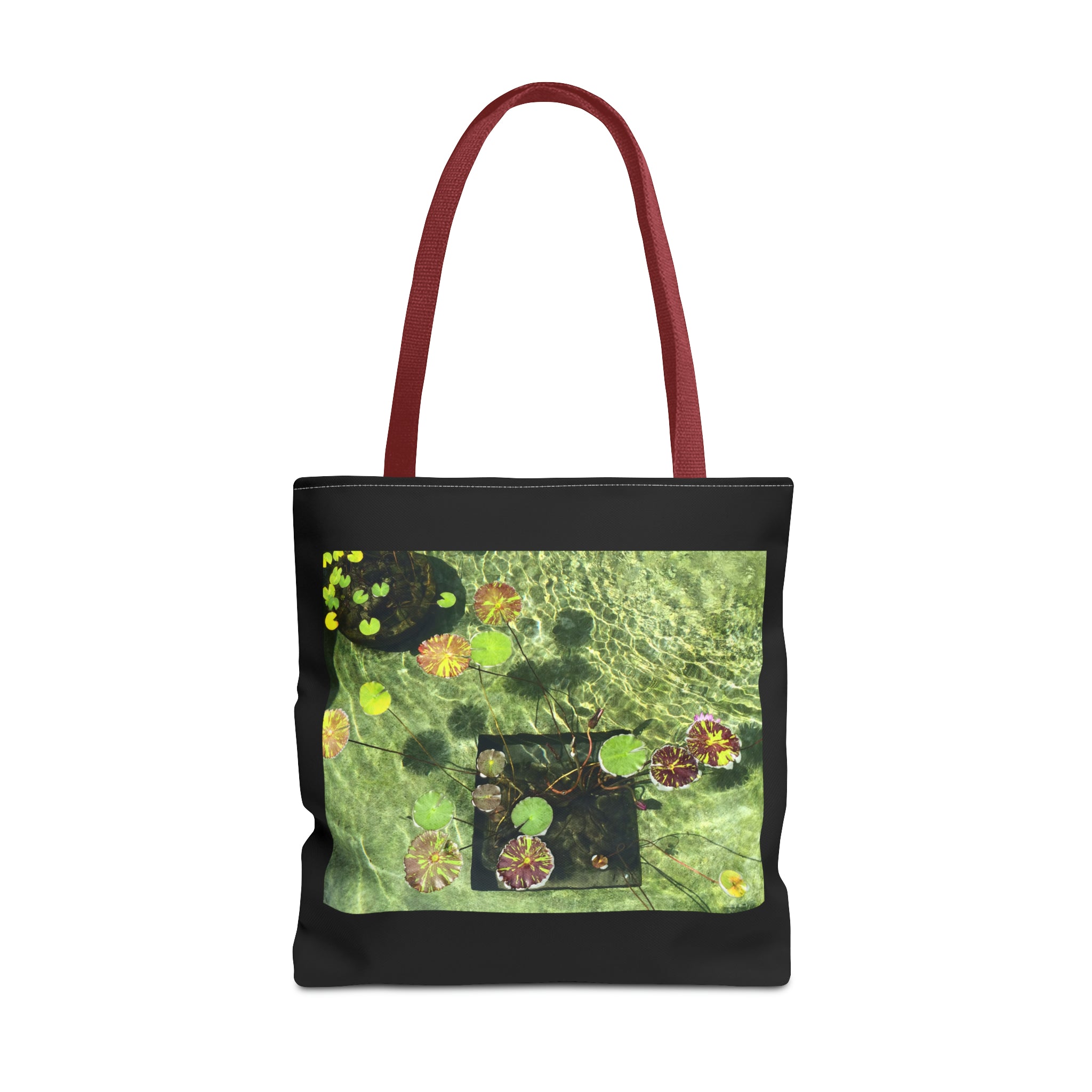 【PORTERNA】Lord Moi Tote Bag Waterlilies at The Getty Villa, Photograph by Lenny Pinna