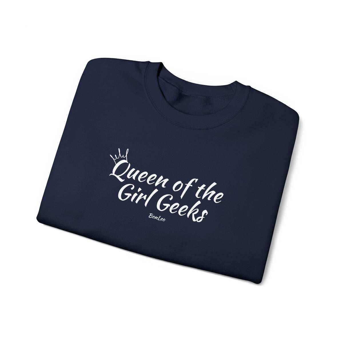 Queen of the Girl Geeks Crewneck Sweatshirt