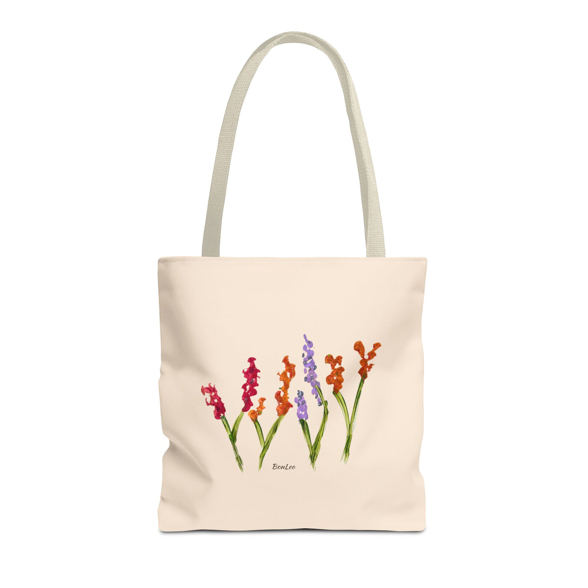 Whimsical Garden Tote Bag Delicate Blooms