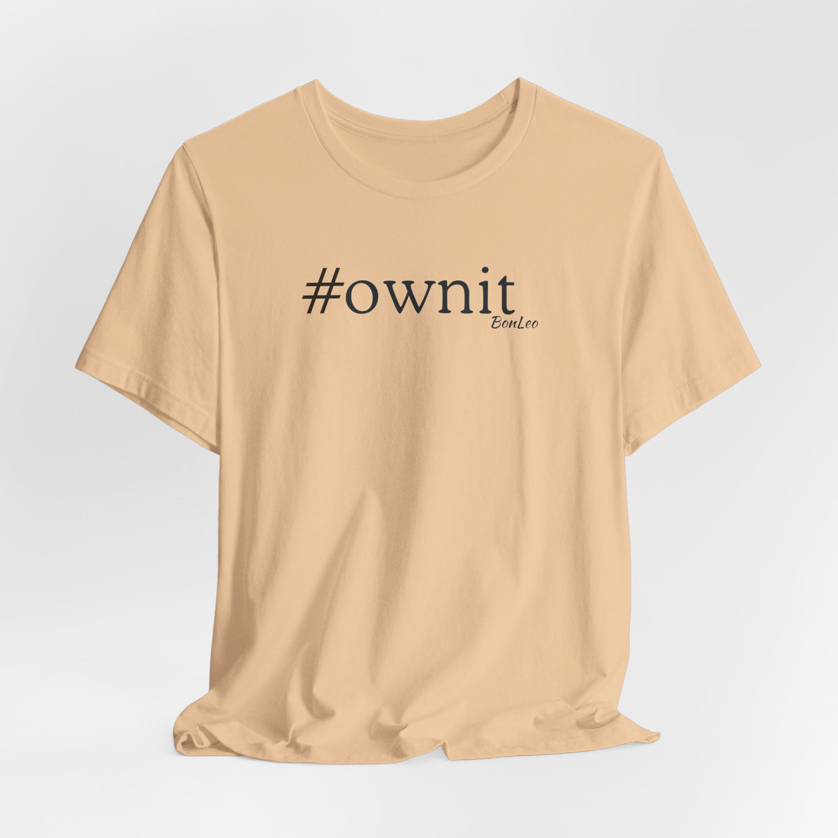 #ownit Unisex Jersey Short Sleeve Tee in Sand