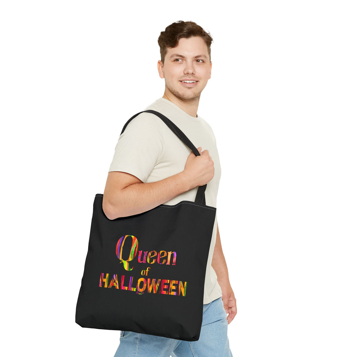 Queen of Halloween Black Tote by BonLeo